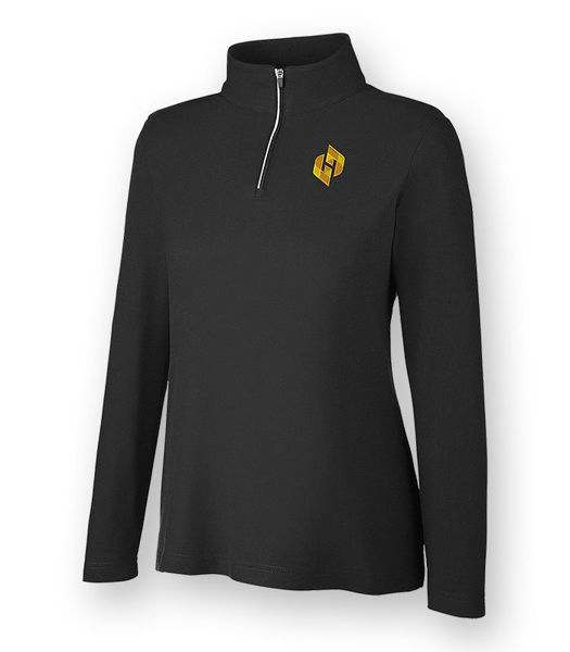 Picture of CE405W - Ladies ChromaSoft 1/4 Zip